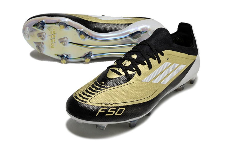 Chuteira Adidas F50 Messi Gold